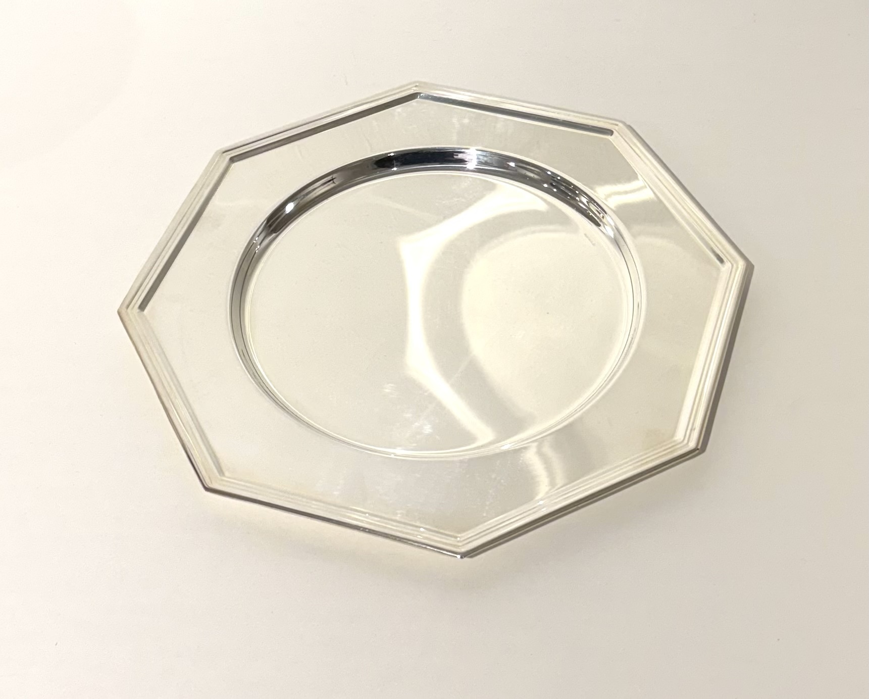 PATENA OCTOGONAL PLATEADA