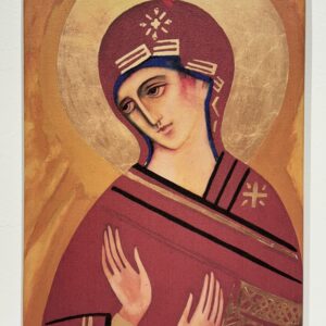 LIENZO MARÍA PENTECOSTÉS