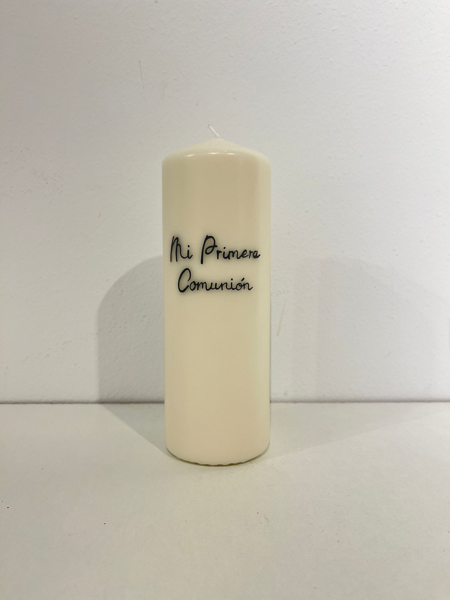 VELA CON ICONO "CENA" IMPRESO - Imagen 2