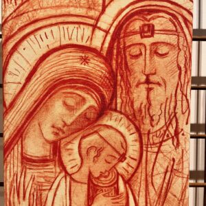 LIENZO SAGRADA FAMILIA