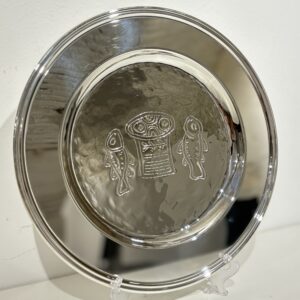 PATENA PRESIDENCIAL PECES PLATEADA