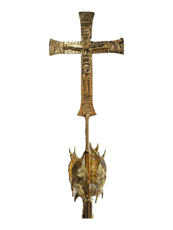 Cruz alzada Merkaba