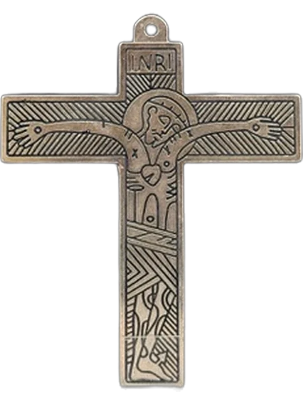 Cruz de familia grande 16x13 cm - anverso