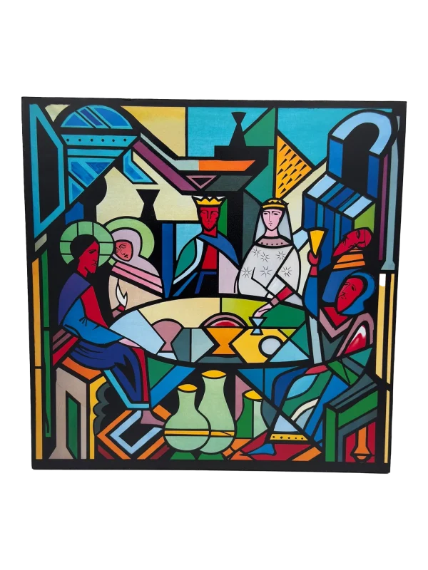 ICONO BODAS DE CANA 18X18CM