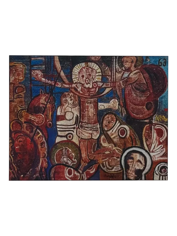 ICONO CRISTO DEL 63 18X21CM