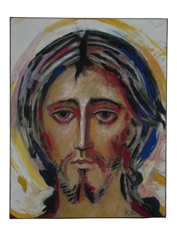 ICONO ROSTRO BAUTISMO SRM 23x18cm