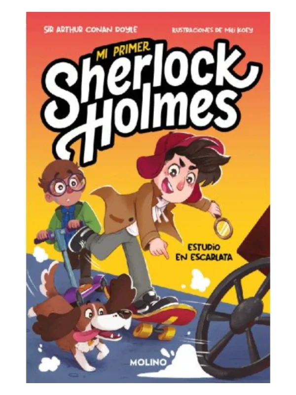 MI PRIMER SHERLOCK HOLMES - ESTUDIO EN ESCARLATA - Incluye un cómic en cada capítulo
