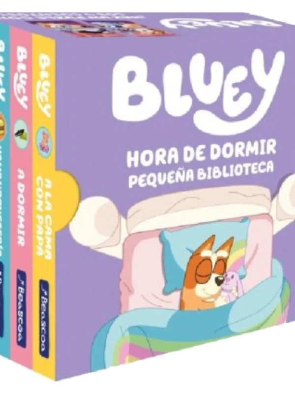 BLUEY. LIBRO JUGUETE - HORA DE DORMIR. PEQUEÑA BIBLIOTECA (EDICIÓN EN ESPAÑOL)
