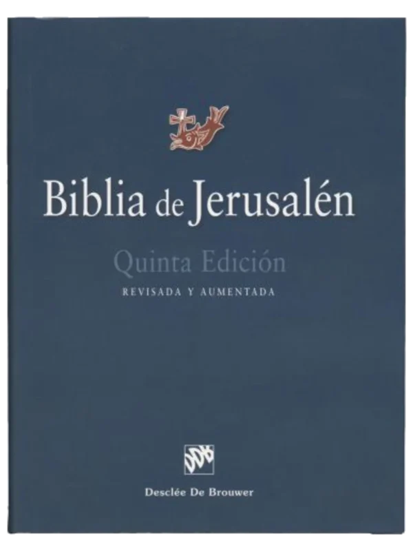 BIBLIA DE JERUSALEN MANUAL (TAPA DURA) MOD1 - Nueva edición 2019