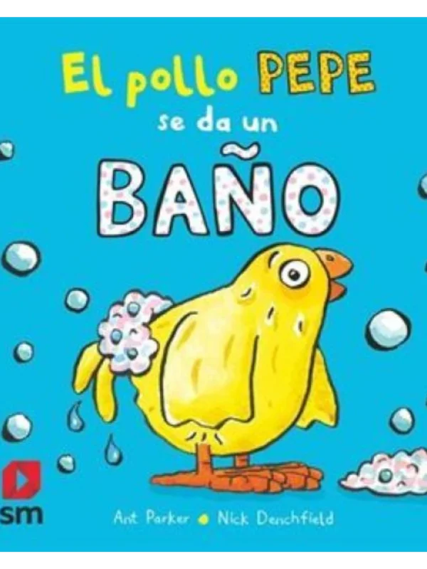 EL POLLO PEPE SE DA UN BAÑO