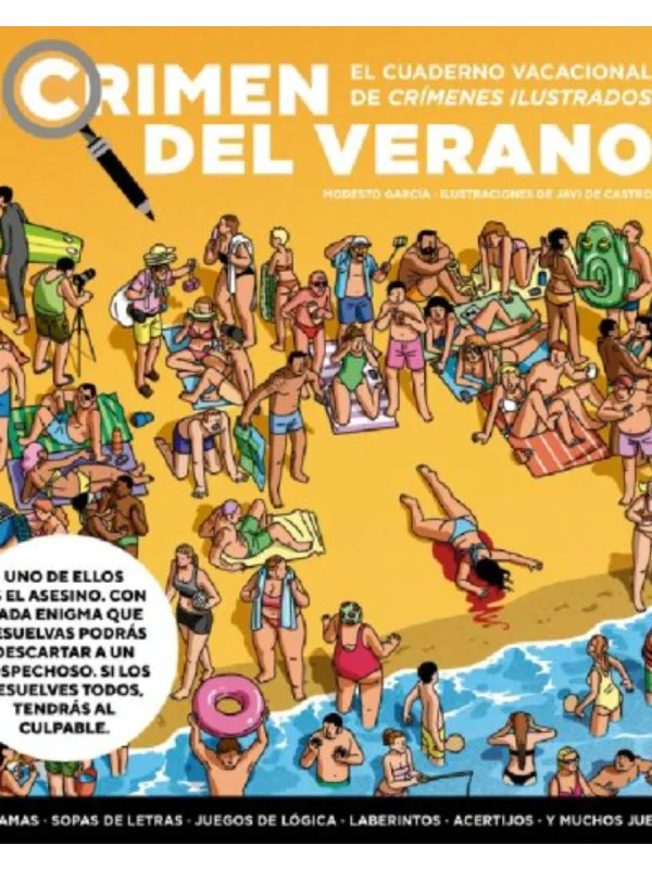 EL CRIMEN DEL VERANO 2 - El cuaderno vacacional de Crímenes ilustrados