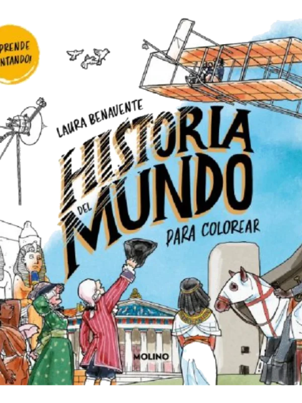 HISTORIA DEL MUNDO PARA COLOREAR